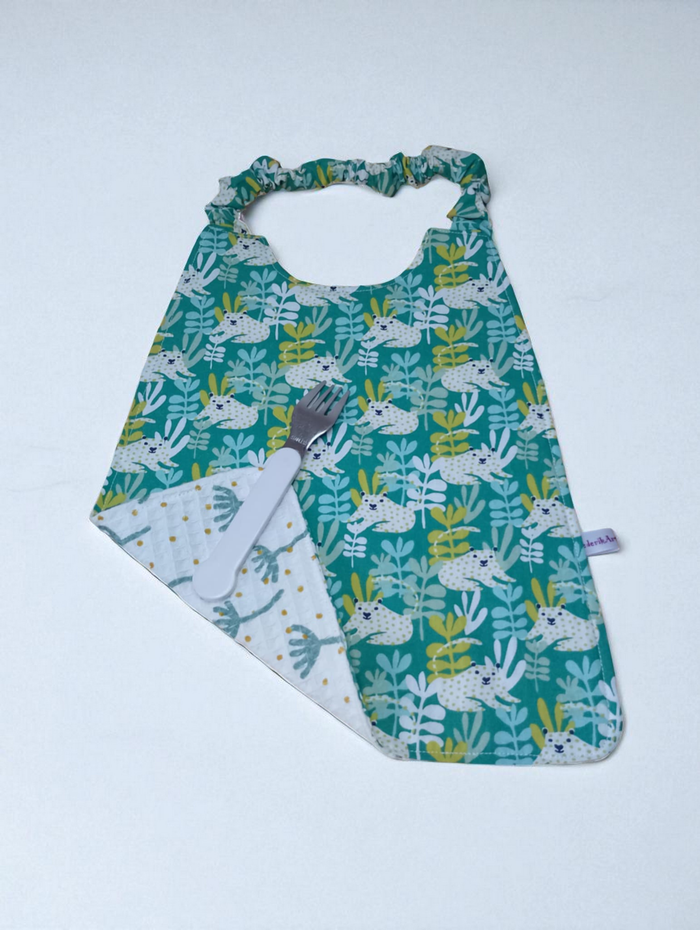 serviette de cantine élastiquée modèle au choix - photo numéro 4