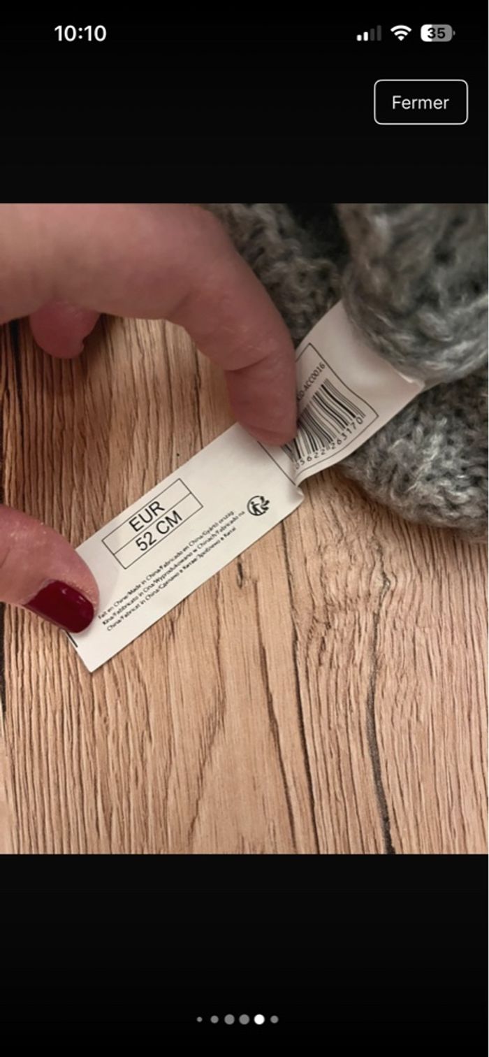 Lot de 2 bonnets enfant 52/54cm - photo numéro 7