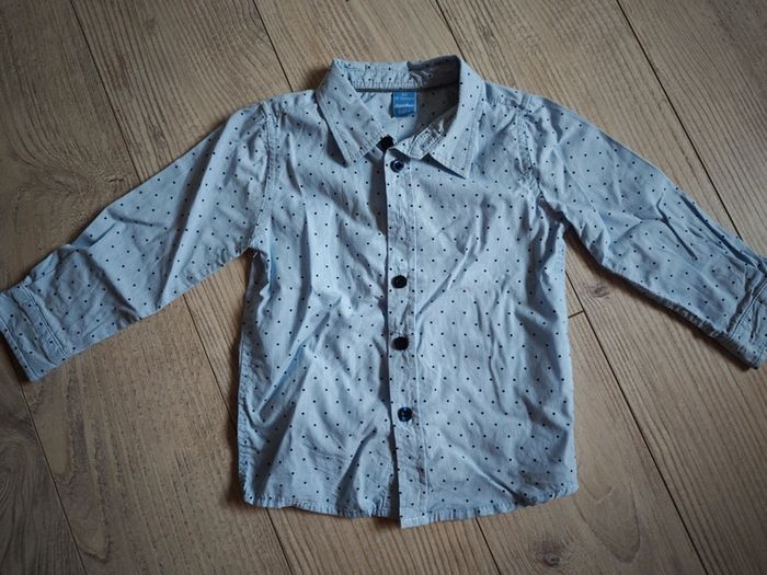 Chemise 2 ans 92cm avec nœud papillon