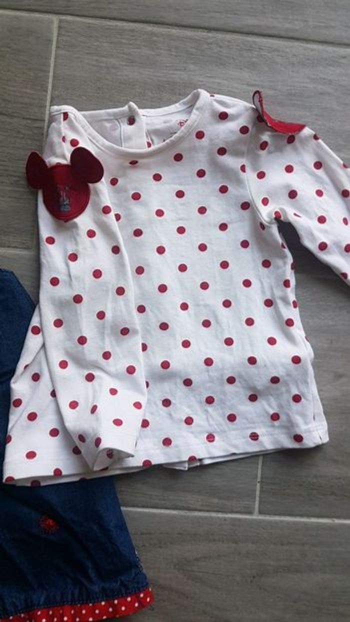 Ensemble Disney baby Minnie 9 mois - photo numéro 6