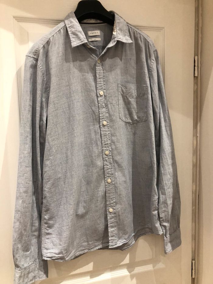 Chemise grise taille L #Esprit - photo numéro 3