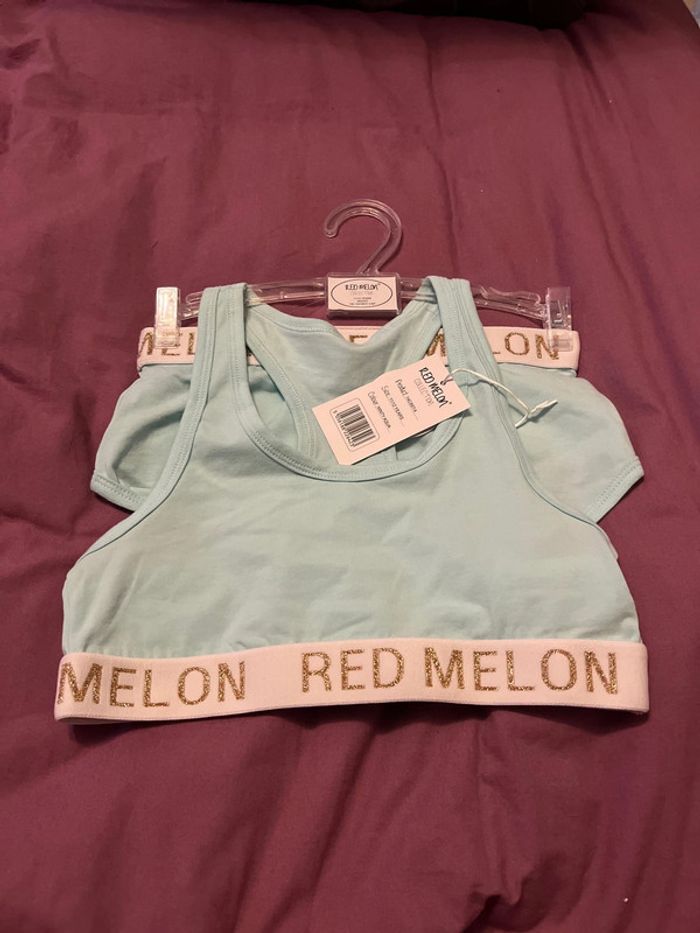 Ensemble de sous vêtements fille 11/12 ans red melon