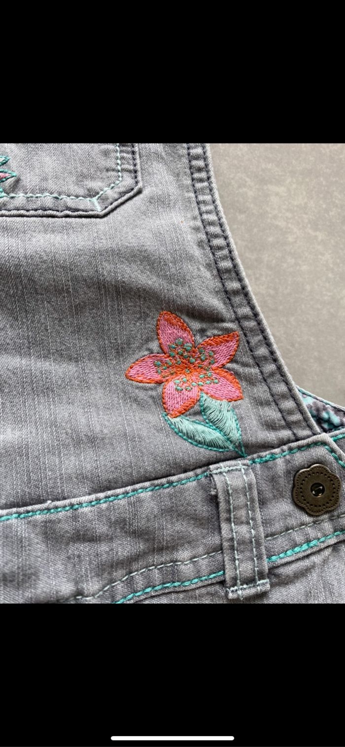 Salopette jupe en jean Orchestra 5 ans - photo numéro 4