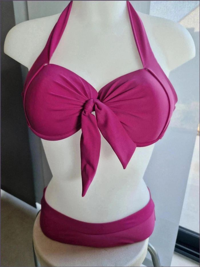 Maillot de bain deux pièces - Taille 36 - Lagon bleu