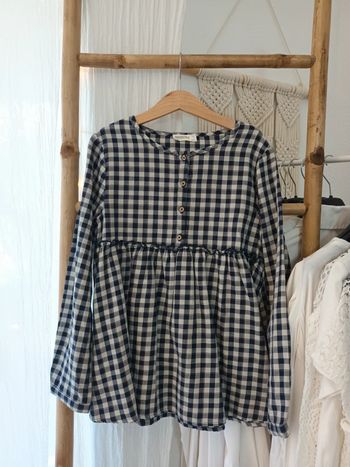 Jolie robe tunique à carreaux Orchestra 10 ans