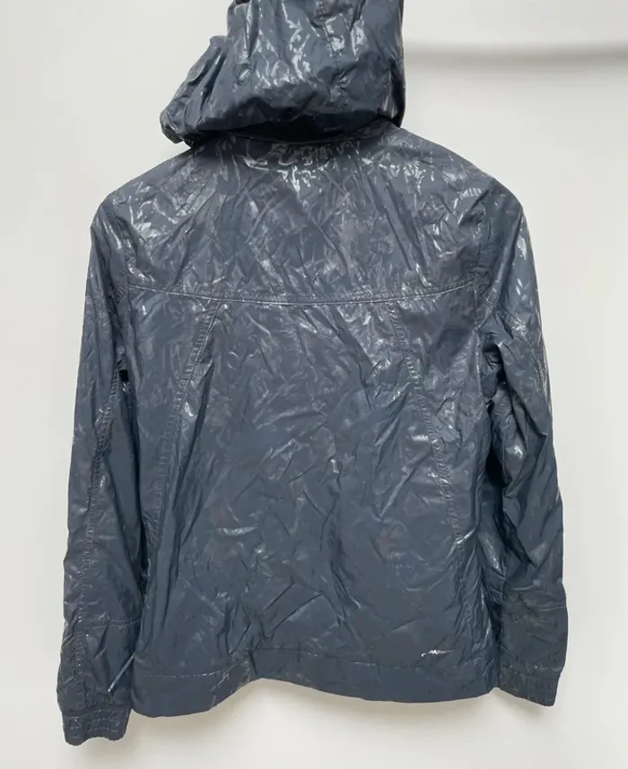 Zip Hoodie Imperméable Rain coat Camo Adidas Womens M - photo numéro 3