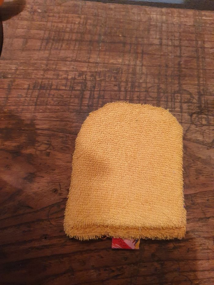 Débarbouillettes safari jaune - photo numéro 2