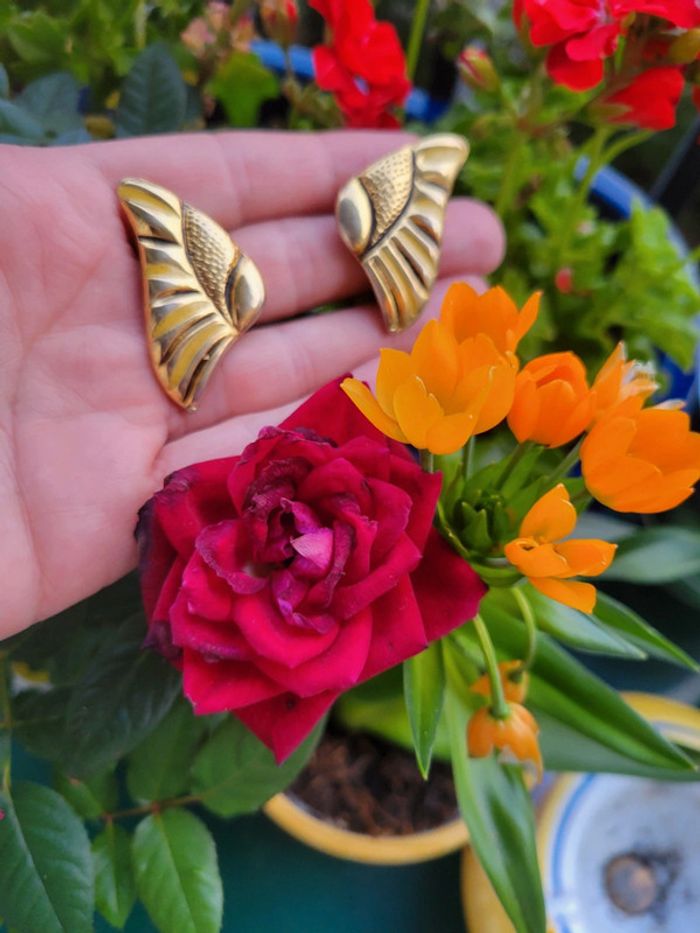 Clips vintage aile de papillon