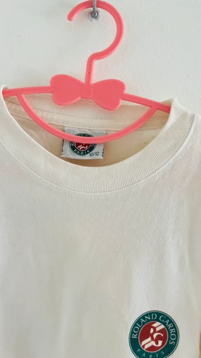 Tee shirt Roland Garros Paris - photo numéro 3