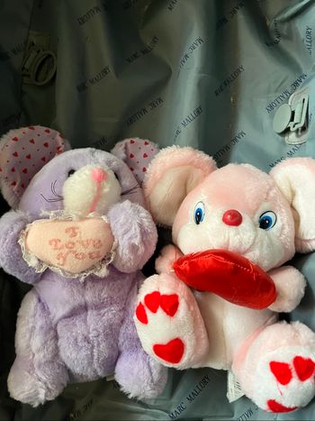 Lot 2 petites peluches