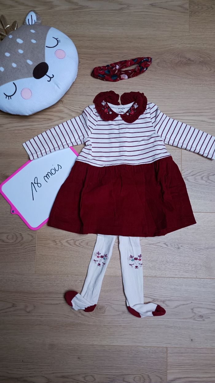 Robe, collants et bandeau Sergent Major