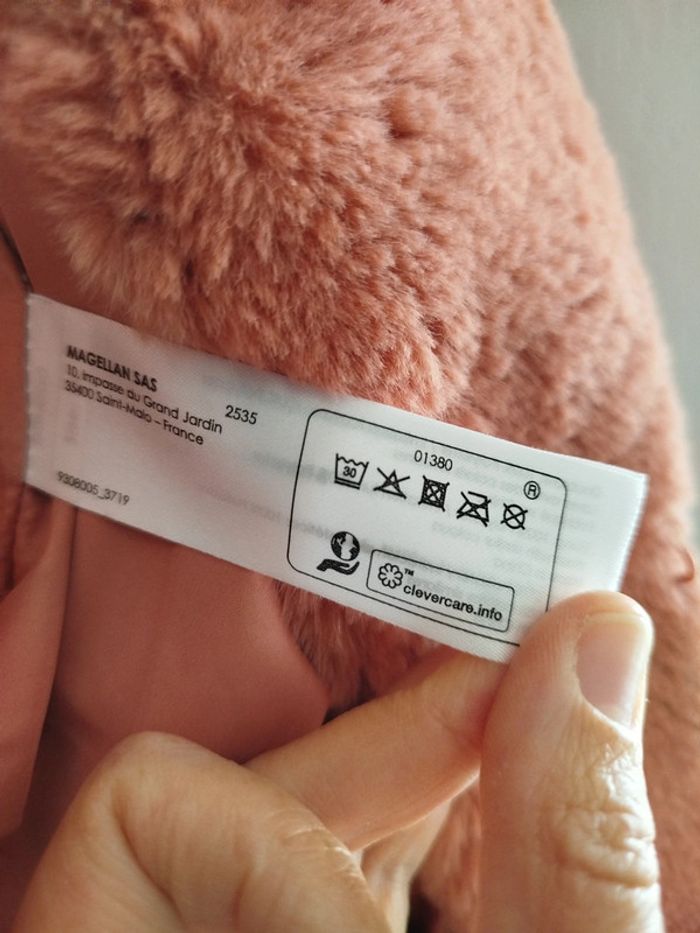 Veste moumoute rose - photo numéro 7