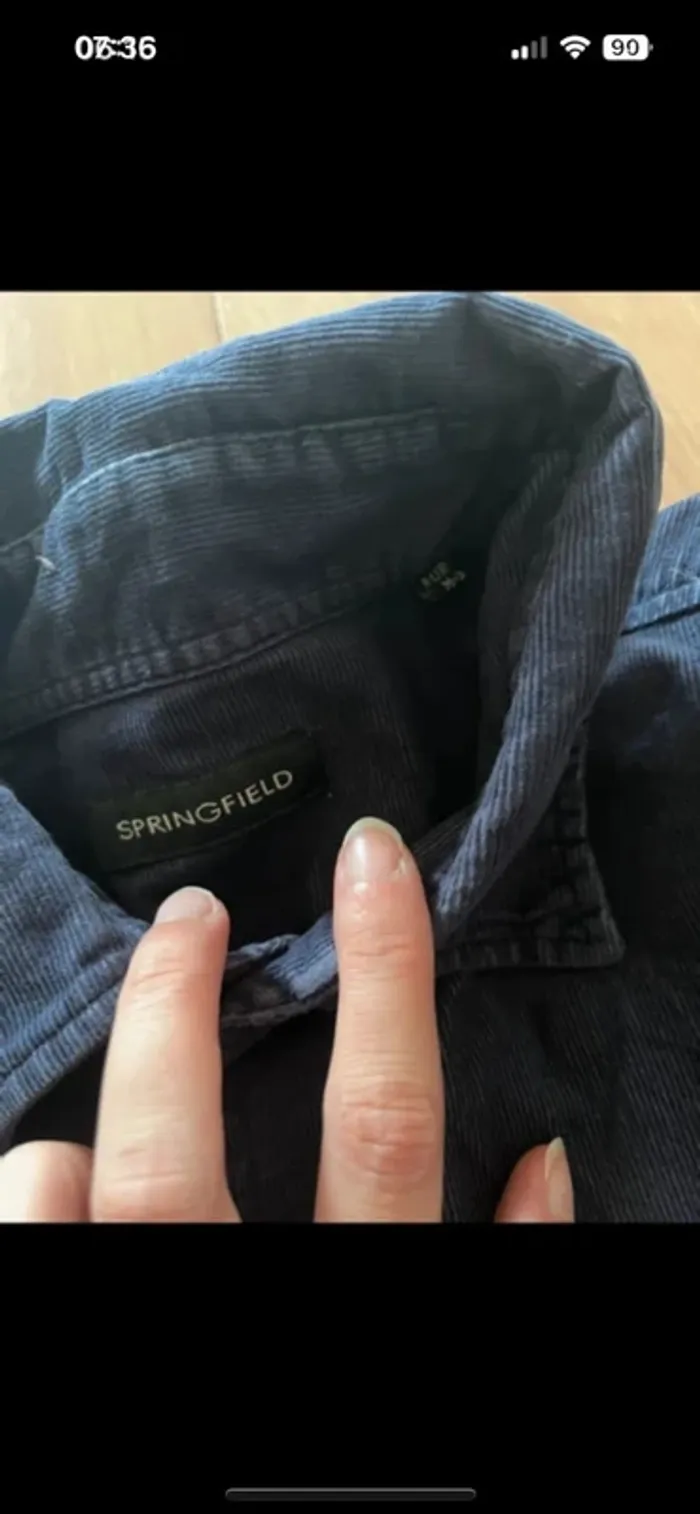 Chemises Unies Springfield taille M - photo numéro 3