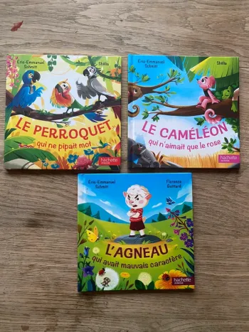 3 livres pour enfants
