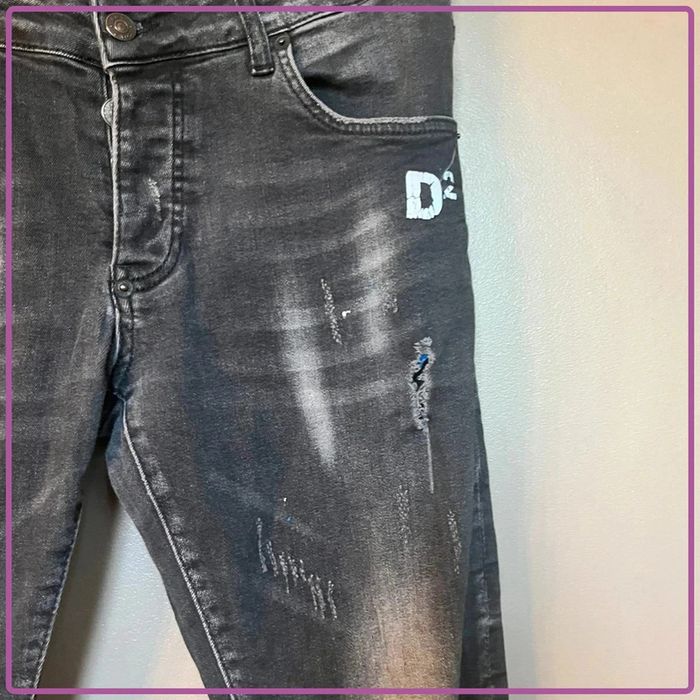 Jeans icon2 taille 31 modèle troué - photo numéro 3