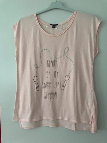 T-shirt rose pale sport kiabi S