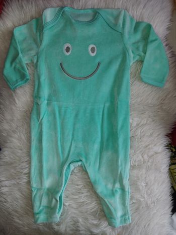 Pyjama velours bébé