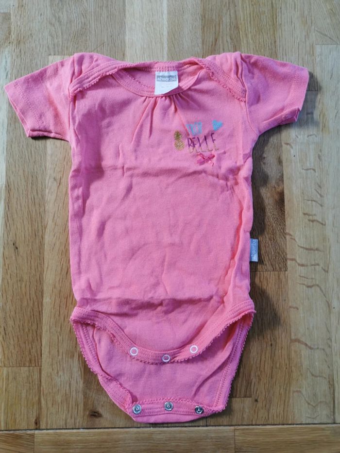 Bodie rose Absorba 6 mois MC - photo numéro 2