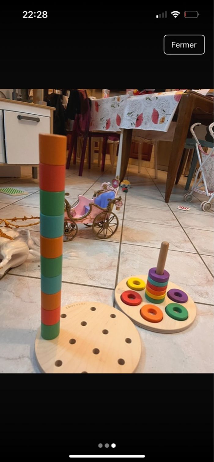 Lot jeux bois - photo numéro 2