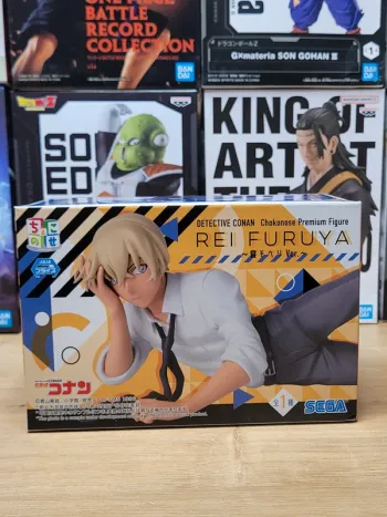 Figurine Detective Conan Rei Furuya Lay Down Version Chokonose Luminasta Sega