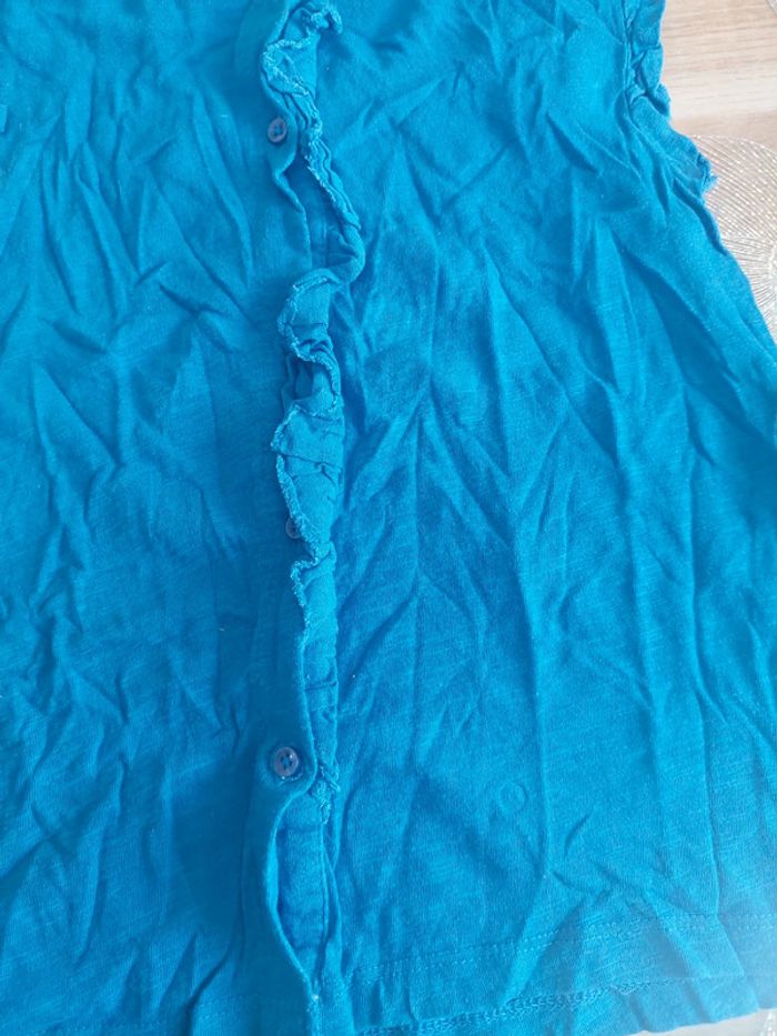 T-shirt à bouton fille 10 ans - photo numéro 2