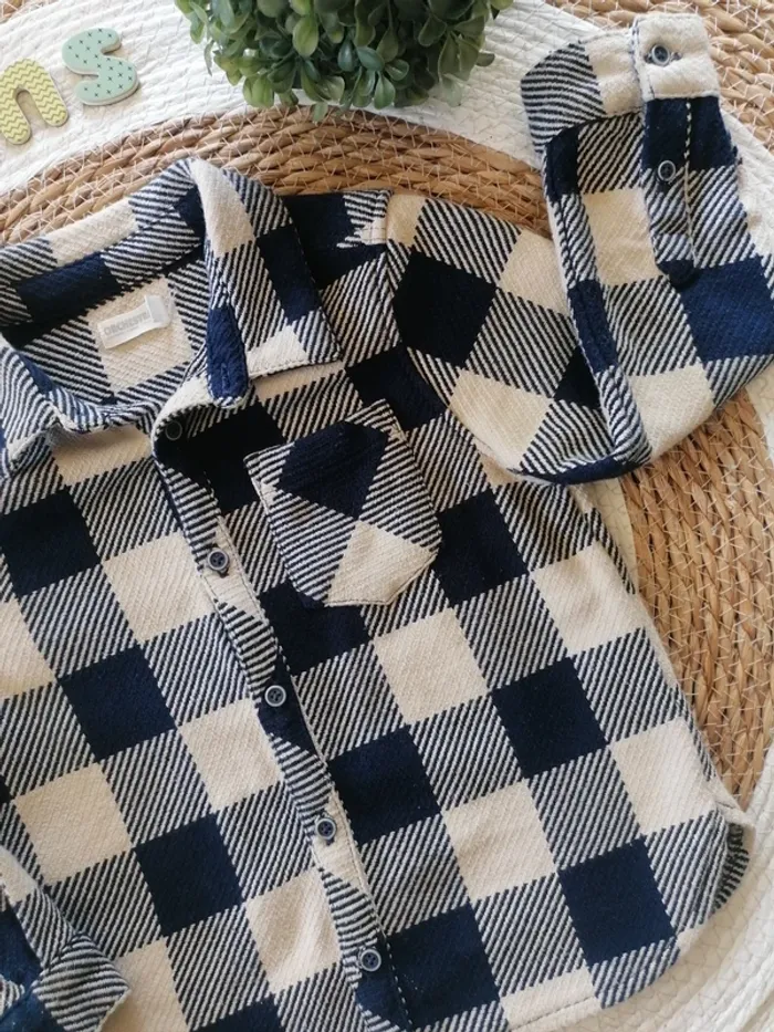 Surchemise/Veste à carreaux - Orchestra - 4 ans - photo numéro 2
