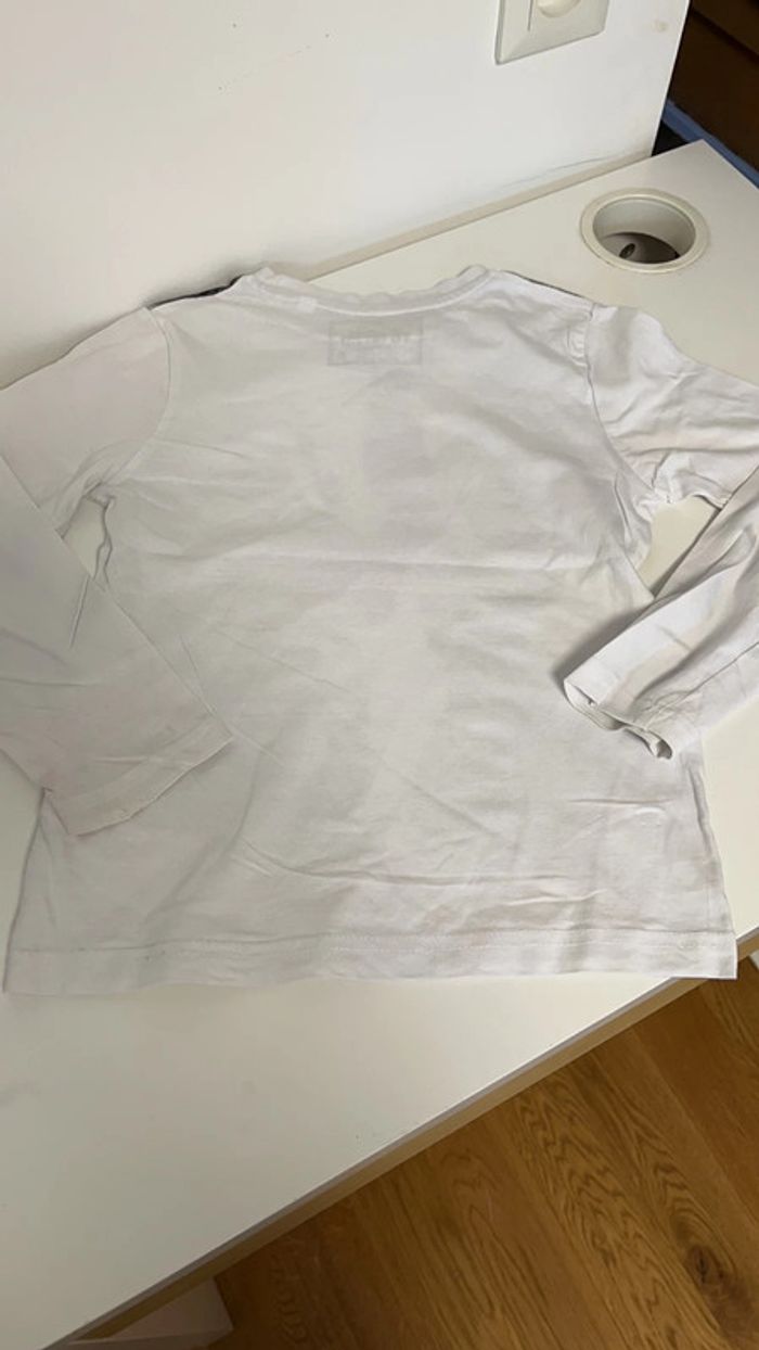 Tee shirt manches longues imprimé cravate - photo numéro 6