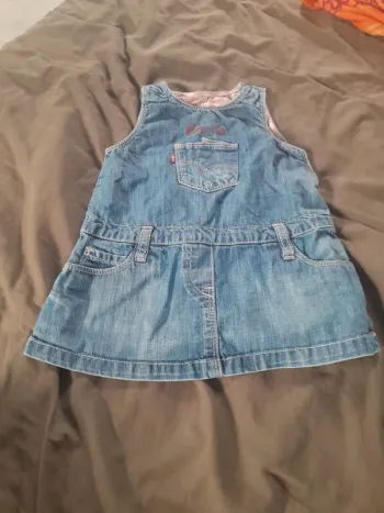 Robe en jean Levis 12 mois