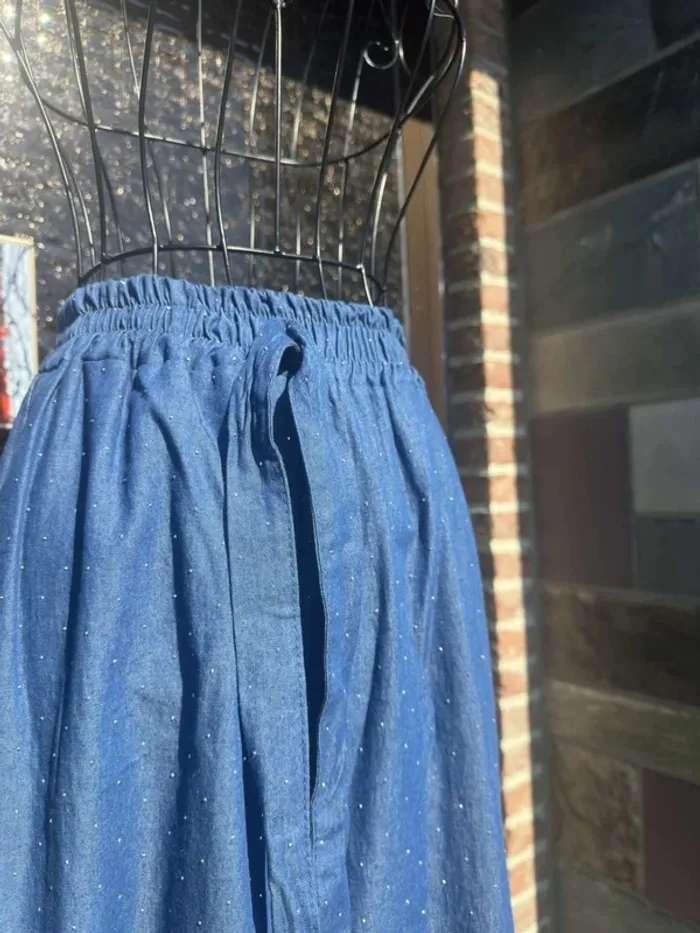 Pantalon à strass Taille Haute , Taille Unique - photo numéro 6