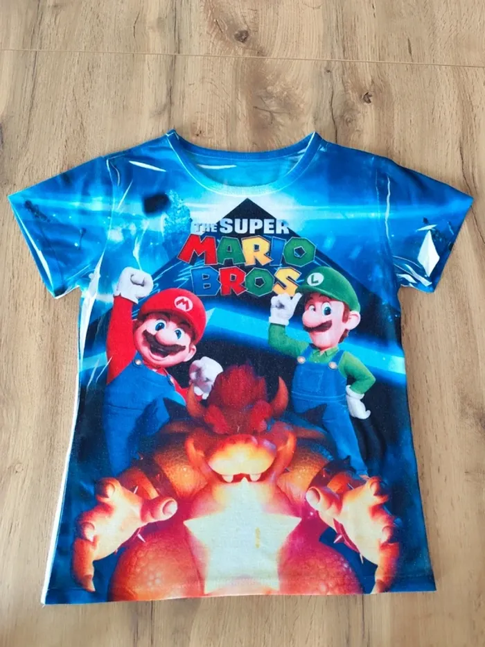 T-shirt Mario Bros 10 ans