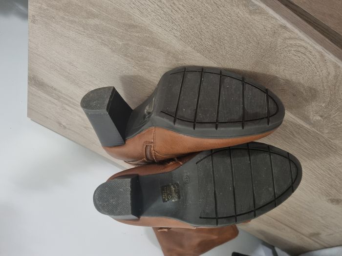 Bottes à talons marrons - photo numéro 4