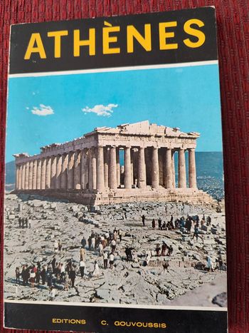 Ancien Guide Athènes, édition C. Gouvoussis