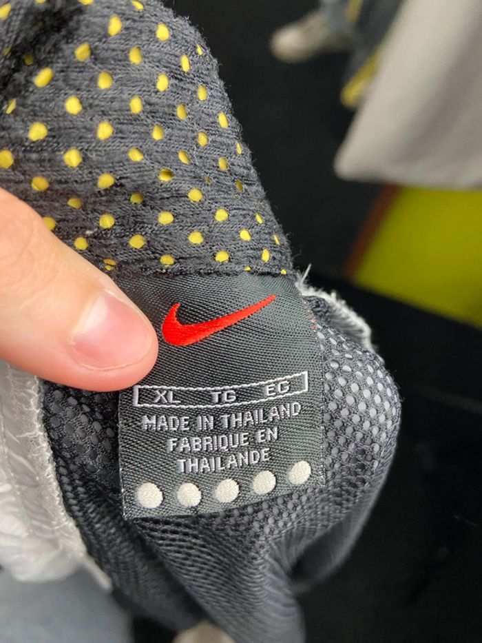 Jacket coupe vent Nike grise et jaune taille XL - photo numéro 6