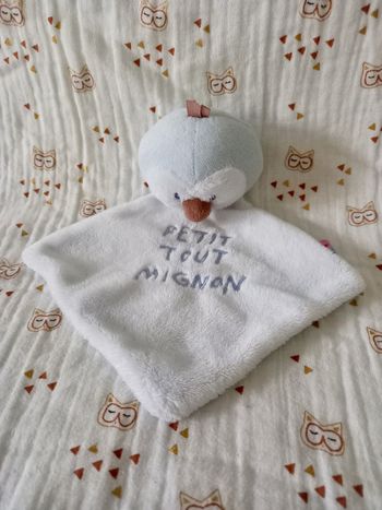 Doudou pingouin Sucre d'Orge