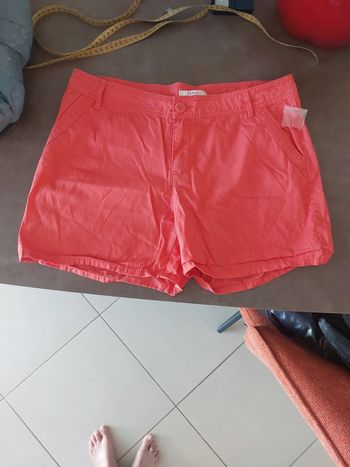 Short corail femme