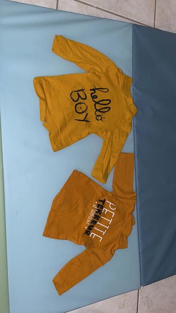 Lot de 2 sous-pull 1 mois