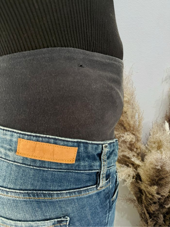 Joli short jeans femme grossesse maternité T36 H&M mama - photo numéro 6