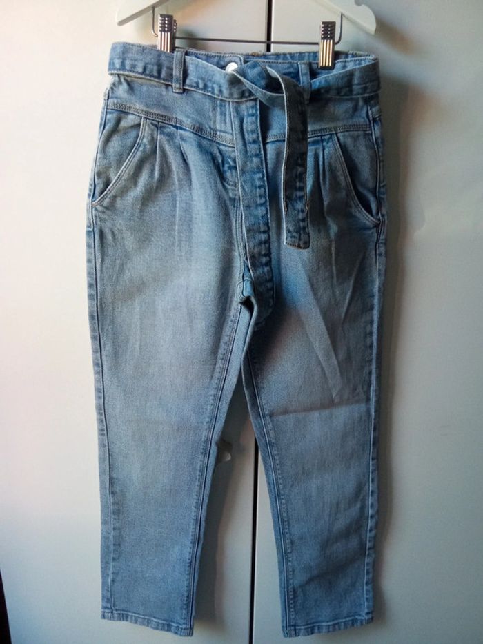 Jean large fille TAO 10 ans