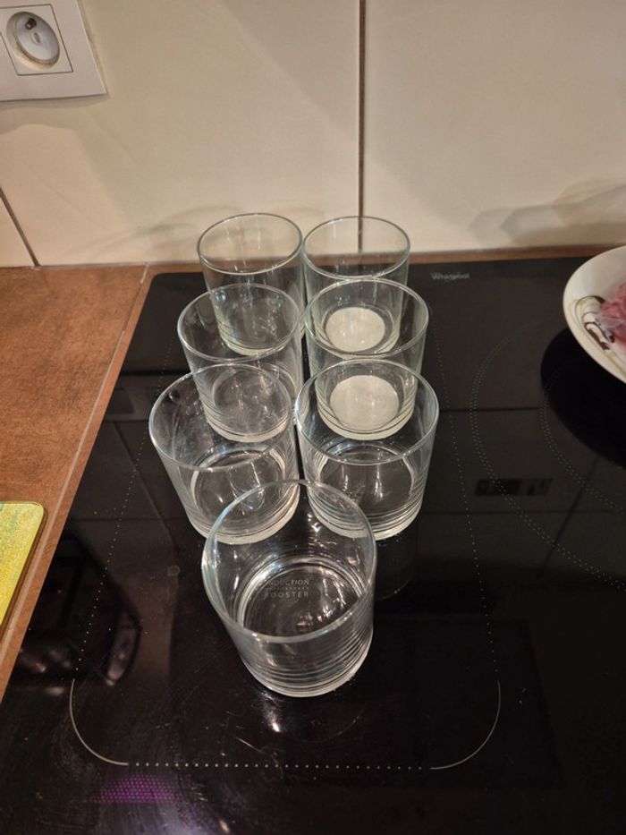 Lot de 7 pots en verre - photo numéro 5