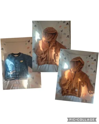 Lots de 3 vestes