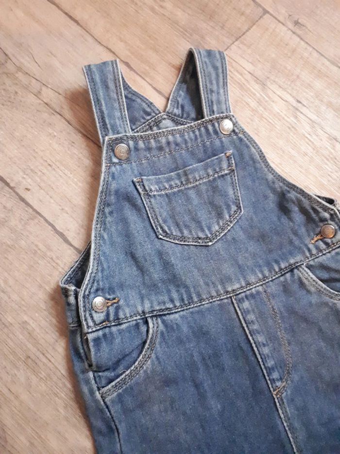 Salopette en jeans 6 mois. Tape à l'oeil - photo numéro 2
