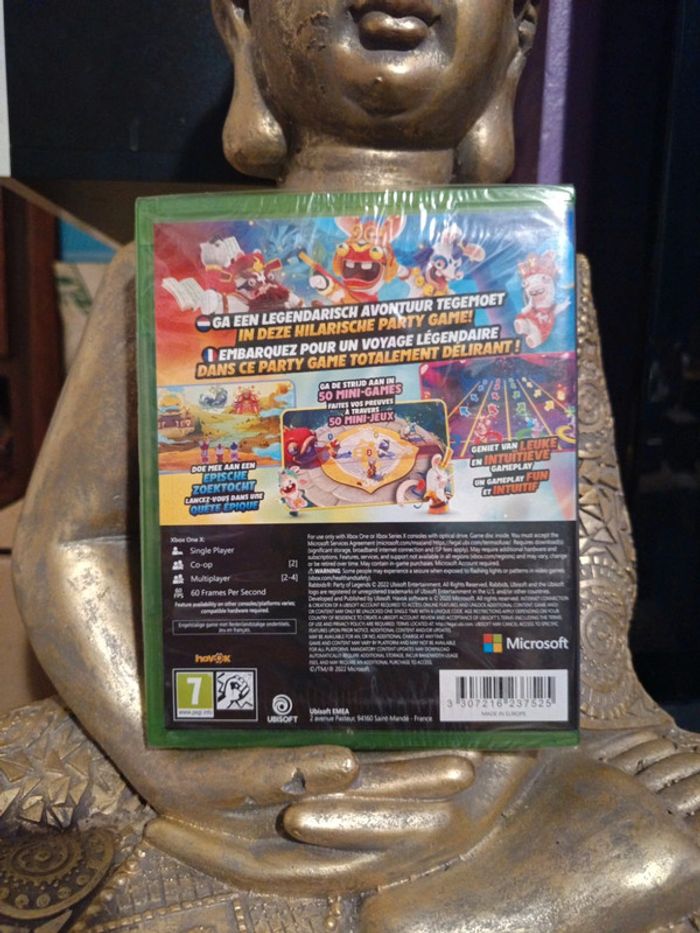 Neuf sous blister jeu Xbox One rabbids party of legends - photo numéro 2