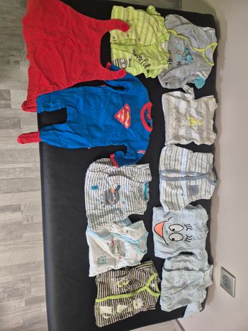 Lot de 10 pyjamas coton 3mois