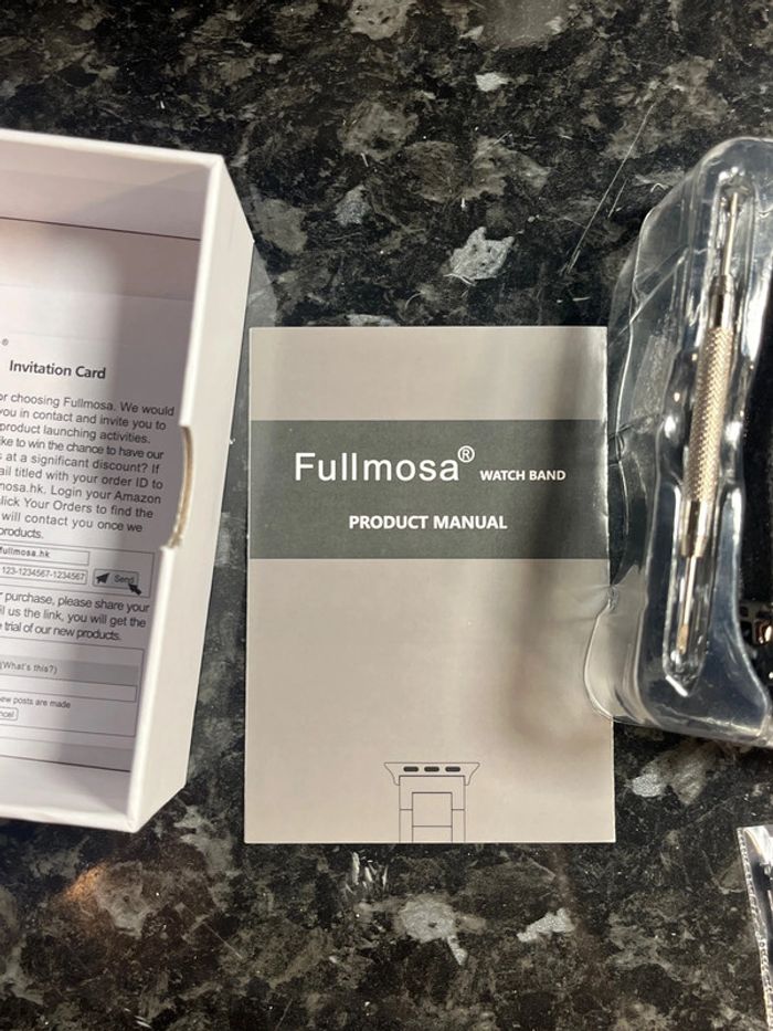 Bracelet de montre Fullmosa neuf compatible Apple Watch - photo numéro 4