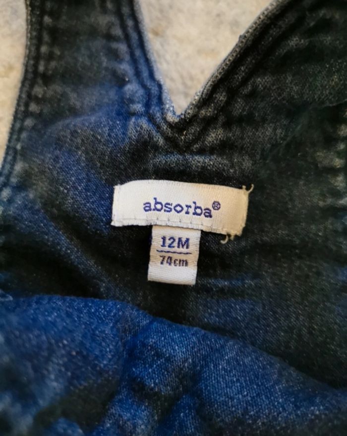 Ensemble salopette et gilet 12 mois - photo numéro 5