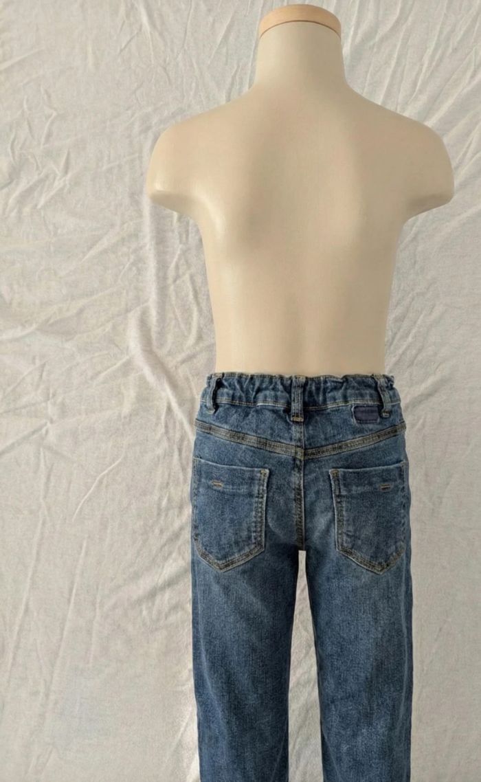 Jean Skinny bleu - Okaïdi - Taille 5 ans (110 cm) - photo numéro 2
