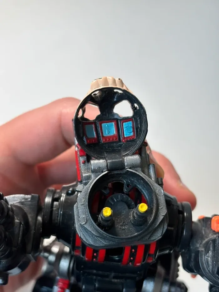 Figurine Mighty Max Cybot Battle Warriors jouet Bluebird 1994 - photo numéro 6