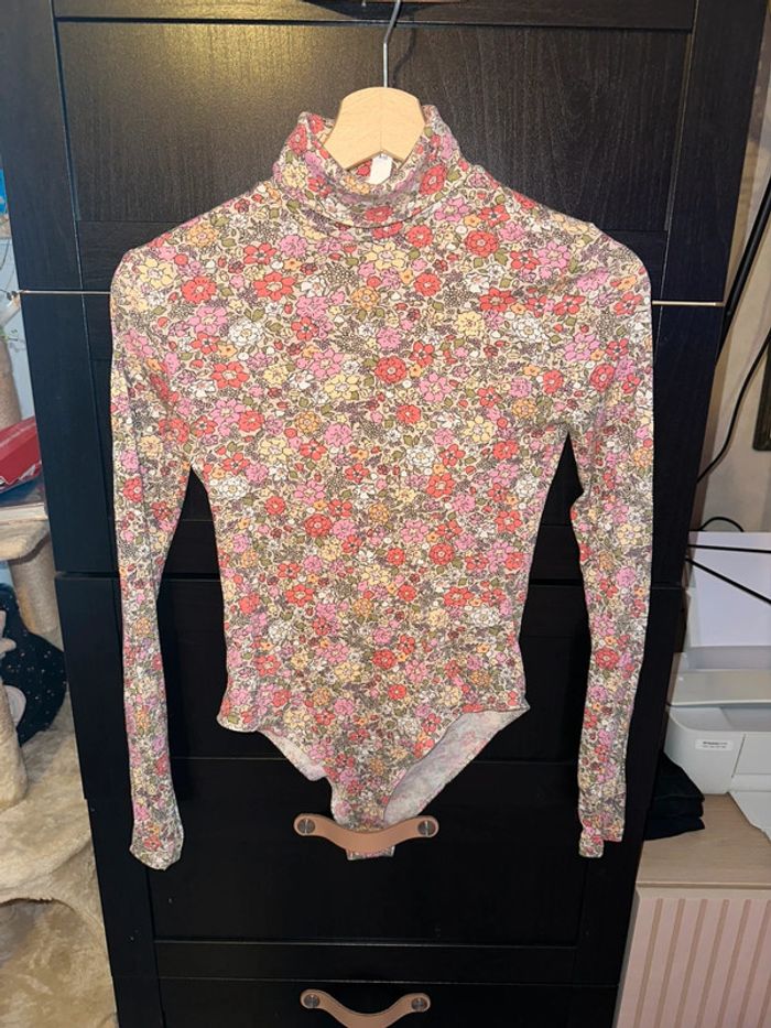 Body fleurie H&M taille S