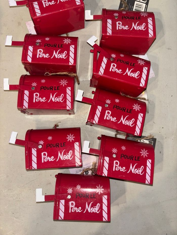 Lot 10 boîte à lettre de Noël - photo numéro 4