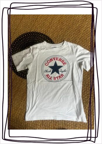 TEE shirt converse blanc